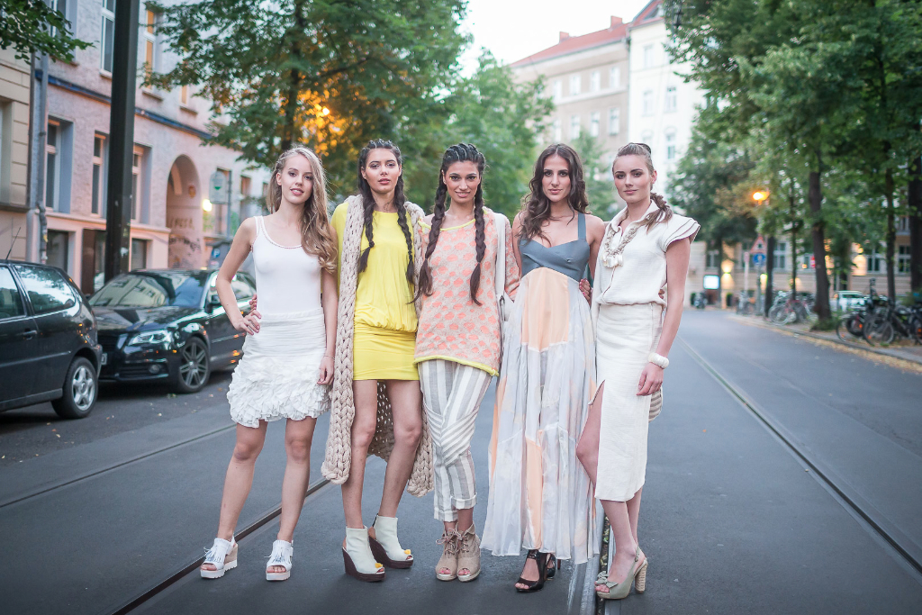Models in collection from designer Therese Taplick by NurFotos